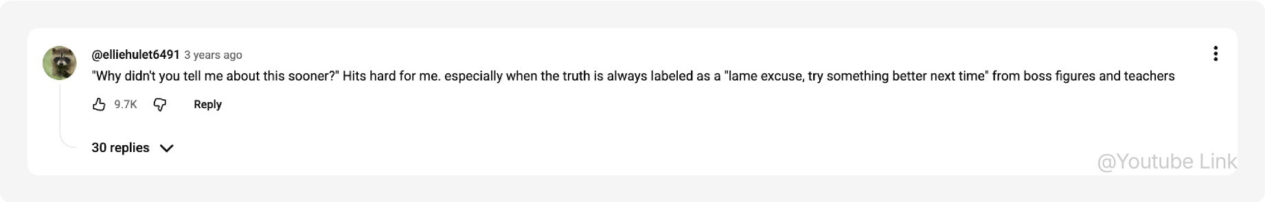 YouTube comment that sparked the GEMI thesis