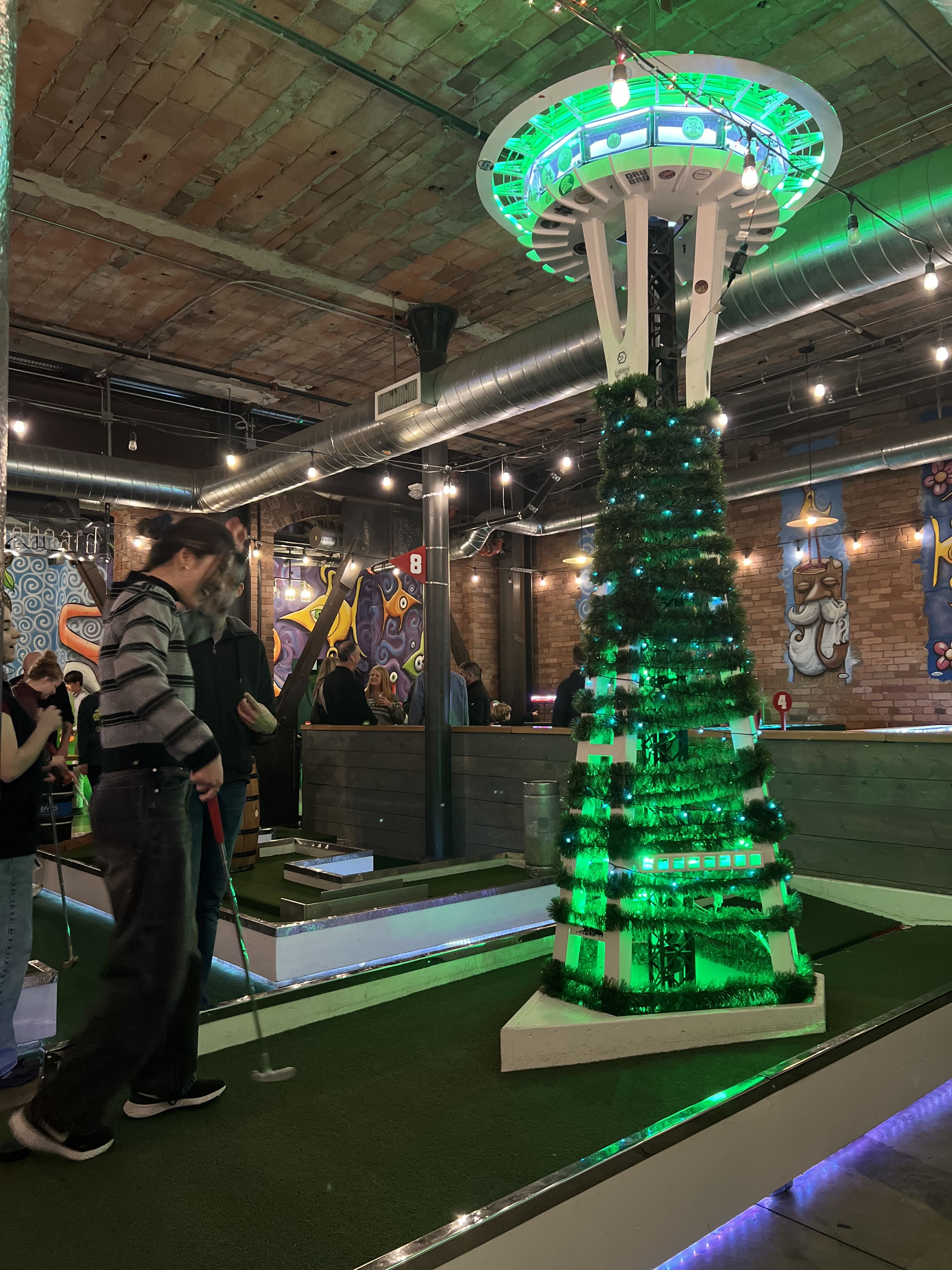 Field visit and early observation from the minigolf research